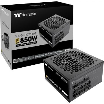 Alimentation 850W Thermaltake Toughpower GT - 80+ Gold, ATX3.1, modulaire