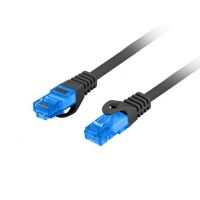 Câble réseau 5m ethernet RJ45 Cat 6 Gigabit S/FTP, NOIR - LANBERG PCF6-10CC-0500BK