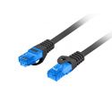 Câble réseau 5m ethernet RJ45 Cat 6 Gigabit S/FTP, NOIR - LANBERG PCF6-10CC-0500BK
