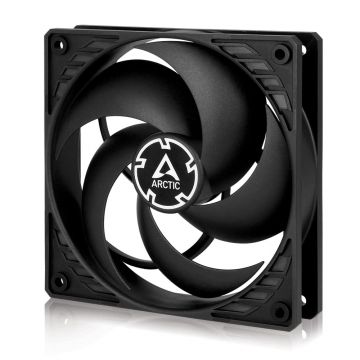 Ventilateur ARCTIC - P12, Noir, 12cm, CPU FAN 3 fils - ACFAN00118A