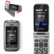 Téléphone Portable à Clapet avec Grandes Touches