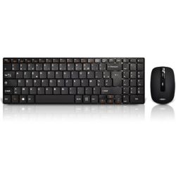 Clavier / Souris Wireless Combo Advance cls-slim-bk