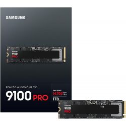 SSD 1To SAMSUNG 9100 PRO M.2 NVMe PCIe 5.0 - MZ-VAP1T0BW