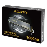 SSD 1To Adata Legend 800 PCIe 4.0 (NVMe) - ALEG-800-1000GCS