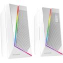 Mars Gaming MS7 RGB - jack et Bluetooth, rétro-éclairage LED, blanches