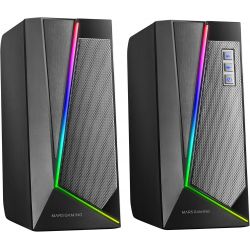 Mars Gaming MS7 RGB - jack et Bluetooth, rétro-éclairage LED, noires