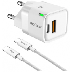 Kit Chargeur + câble : 25W RIXUS RXHC11
