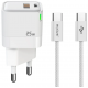 Kit Chargeur + câble : 25W RIXUS RXHC11