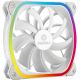 Ventilateur Enermax SquA RGB, 12cm, ARGB - blanc - UCSQARGB12P-W-SG