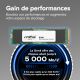 SSD 1To CRUCIAL E100 PCIe 4.0 (NVMe) - CT1000E100SSD8
