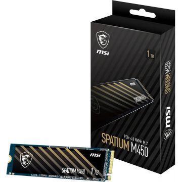 SSD 1To MSI SPATIUM M450 PCIe 4.0 NMVe M.2 - S78-440L0M0-P83