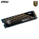 SSD 1To MSI SPATIUM M450 PCIe 4.0 NMVe M.2 - S78-440L0M0-P83