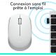 Souris LOGITECH M171 Wireless Mouse - blanche - 910-006867