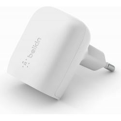 Chargeur BELKIN, 20W, blanc, USB-C - WCA006VFWH