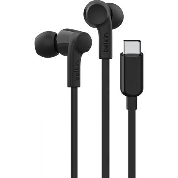 Oreillettes USB-C Belkin SoundForm, Noire - G3H0002HQBKV2