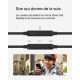 Oreillettes USB-C Belkin SoundForm, Noire - G3H0002HQBKV2