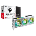 ASRock Radeon RX9060XT Steel Legend OC 16Go - 90-GA5JZZ-00UANF