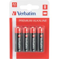 Piles LR06 AA, 1.5V, pack 4 - Verbatim 49921