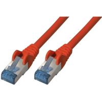Câble réseau 25cm ethernet RJ45 F/UTP Cat6 Gigabit - rouge - A-LANTEC 75711-0.25R