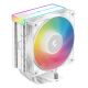 Ventirad DeepCool AG400 WH ARGB, TDP 220W - R-AG400-WHAMMN-GJD