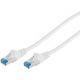 Cable réseau 2m ethernet RJ45 Cat6A S/FTP, Blanc - S-IMPULS 75712-W