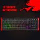 Clavier Gamer GTA 240 RGB (Réf. : CLA-GTA240)