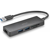 Hub USB-C 3.0 NGS iHub Reader - 3 ports USB-A + lecteur de cartes