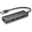 Hub USB-C 3.0 NGS iHub Reader - 3 ports USB-A + lecteur de cartes
