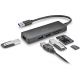Hub USB-C 3.0 NGS iHub Reader - 3 ports USB-A + lecteur de cartes
