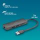 Hub USB-C 3.0 NGS iHub Reader - 3 ports USB-A + lecteur de cartes