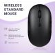 Souris Perixx PERIMICE-610, noire, 1000dpi, sans fil, récepteur nano USB