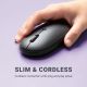 Souris Perixx PERIMICE-610, noire, 1000dpi, sans fil, récepteur nano USB