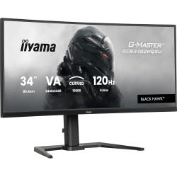 Moniteur 34" Iiyama G-Master Black Hawk GCB3482WQSU-B1 UWQHD, 0.6ms, 120Hz