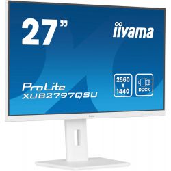 Moniteur 27" iiYama XUB2797QSU-W2, 1ms, IPS, HDMI-DP-HP-USB