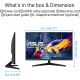 Moniteur 24" ASUS VY249HGR, 1ms, 120Hz, VGA HDMI