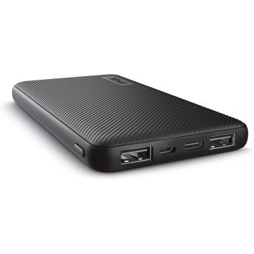 Powerbank Trust Primo - 10000mAh, noir - 24678-02