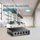 Switch TP-Link TL-SG10005LP, 5 ports 10/100/1000Mb RJ45 dont 4x PoE+ 40w