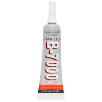 Tube de colle B7000, transparente, 15ml - Zhanlida