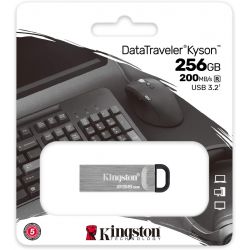 Clé USB 256Go KINGSTON USB3.2 Gen1 Kyson - DTKN/256GB