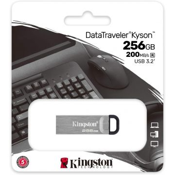 Clé USB 256Go KINGSTON USB3.2 Gen1 Kyson - DTKN/256GB