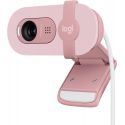 LOGITECH BRIO 100, 720p 1080p, 2MP photos, micro intégré - rose - 960-001623