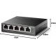 Switch TP-Link TL-SG1005LP, 5 ports 1000Mb RJ45 - 4 Ports PoE+