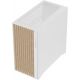 Moyenne tour iTek Woody - 2x USB3 + 1x USB-C, sans alimentation, ventilateur arrière 120mm - Blanc - ITGCAWO28W
