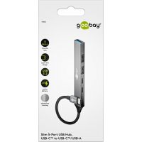 Hub USB-C Goobay 74460 - 3x USB + 2x USB-C