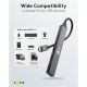 Hub USB-C Goobay 74460 - 3x USB + 2x USB-C