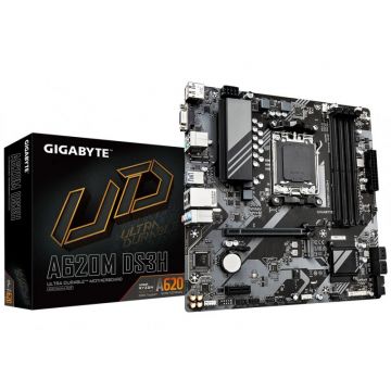 GIGABYTE A620M DS3H, 4x DDR5, AM5, mATX