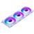 Lot de 3 ventilateurs 12cm Phanteks M25 Gen2 RGB, ARGB - PH-F120M25_G2_DWT01_3P