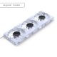 Lot de 3 ventilateurs 12cm Phanteks M25 Gen2 RGB, ARGB - PH-F120M25_G2_DWT01_3P