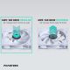 Lot de 3 ventilateurs 12cm Phanteks M25 Gen2 RGB, ARGB - PH-F120M25_G2_DWT01_3P