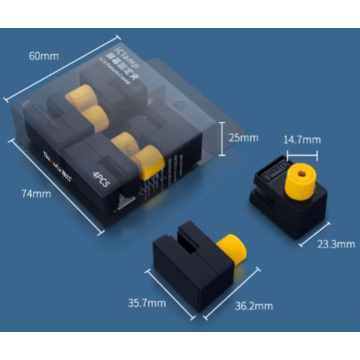 Lot de 4 étaux de serrage - Qianli iClamp
